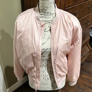 Old Navy Light Pink Bomber Jacket